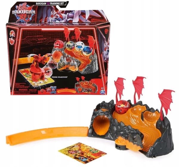 Bakugan Training Set: Training Titanium Dragonoid Figure – BATTLEFIELD