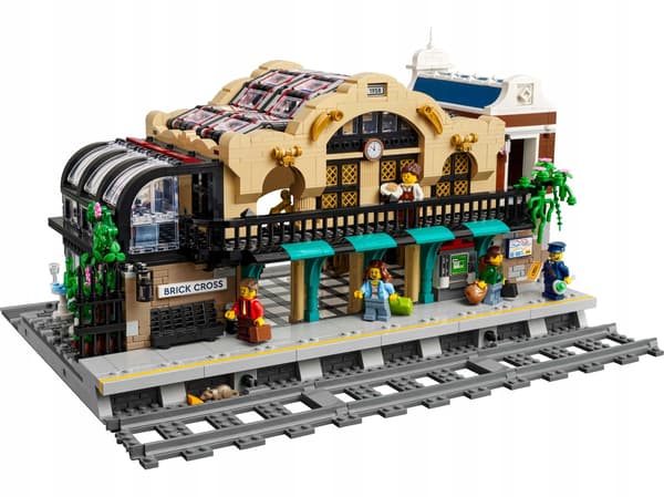 LEGO BrickLink 910034 Brick Cross Train Station