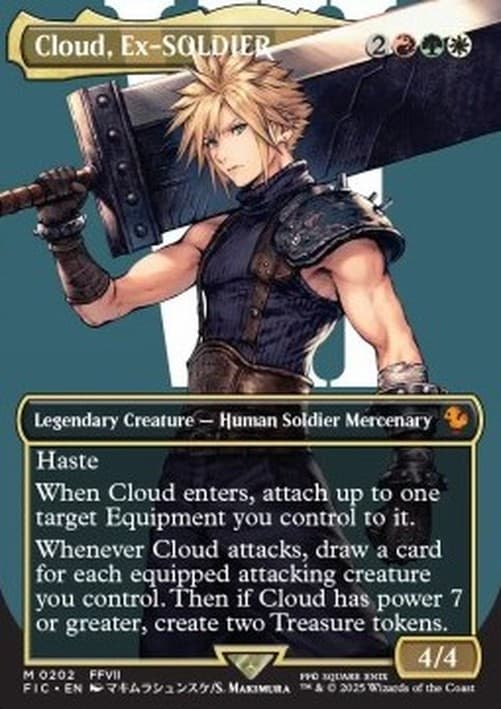 Magic: The Gathering Cloud, Ex-SOLDIER