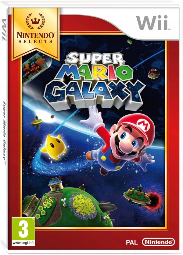 SUPER MARIO GALAXY (NINTENDO SELECTS) [WII GAME]