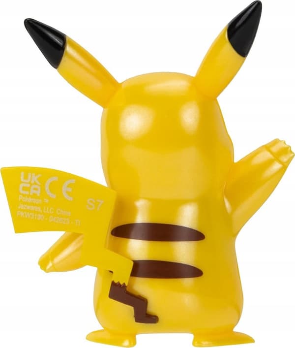 POKEMON Select Metallic PIKACHU Figurine