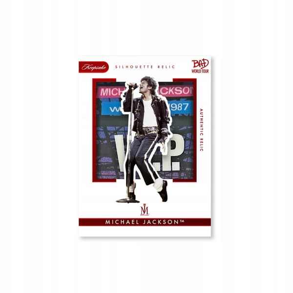 Michael Jackson Bad World Tour Keepsake Mini Box Cards – 4 PACKETS, 1 HIT