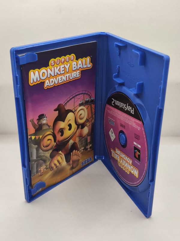 SUPER MONKEY BALL ADVENTURE 3XA PS2 SONY PLAYSTATION 2