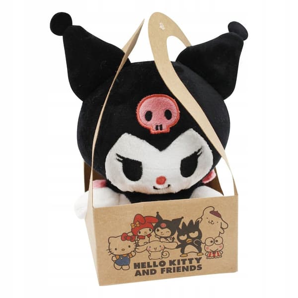 Sanrio Kuromi Plush Toy, 14 cm