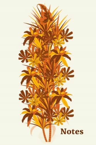 Notebook: Retro Christmas Tree Martel Heath Assistant Regular Colour Style Colo