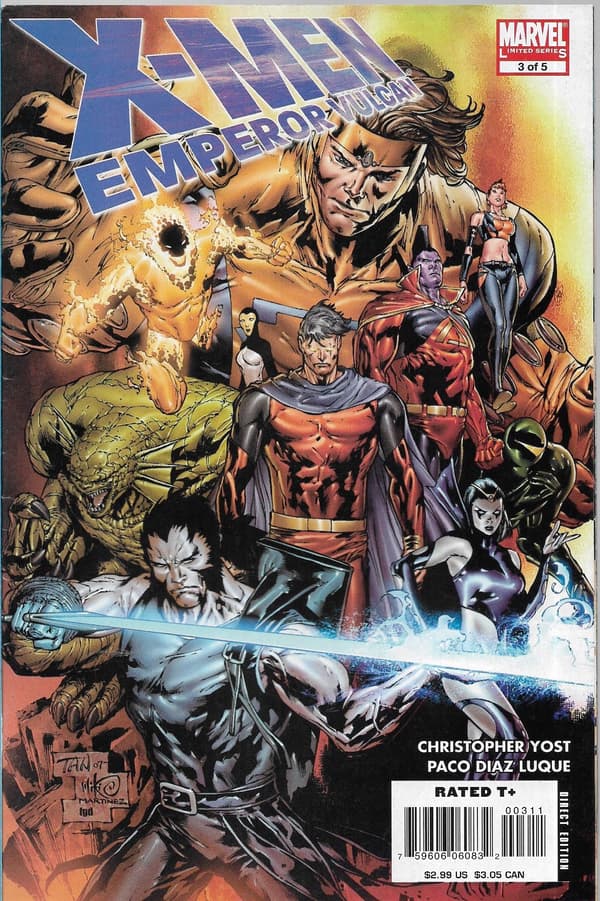 Marvel X-Men: Emperor Vulcan Comic 1–5/2007 (in English)