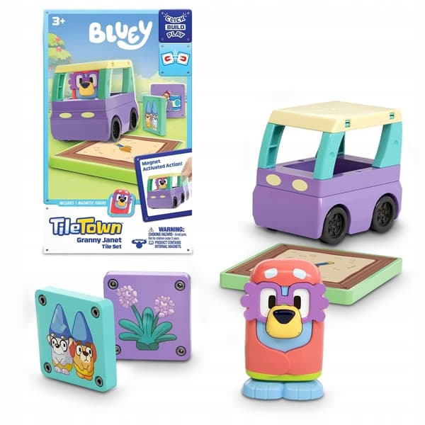 Tile Town Bluey Magnetic Set – Granny Janet