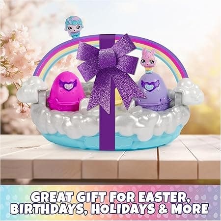 EASTER BASKET WITH HATCHIMALS ALIVE! EGGS – 6 ANIMALS