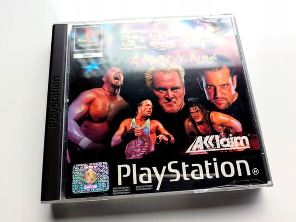 *** ECW ANARCHY RULZ PLAYSTATION 1 PS1 PSX PSONE ***