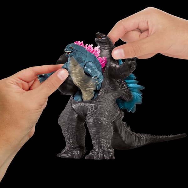 PLAYMATES TOYS Godzilla vs. Kong Titan Evolution Godzilla Figure, 18 cm