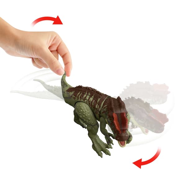 Jurassic World: the large Yangchuanosaurus dinosaur