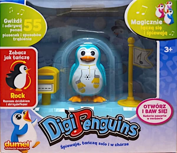 Dumel: DigiPenguins – The Blue Penguin with Gloves