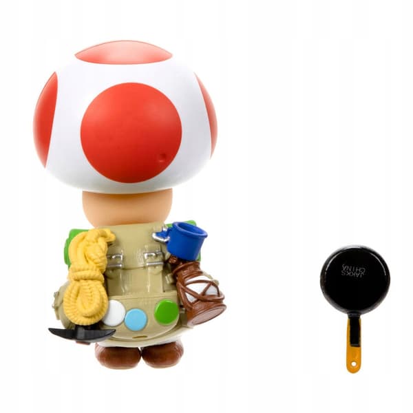 13 cm Toad figurine from Super Mario Bros – Perfect for gaming fans