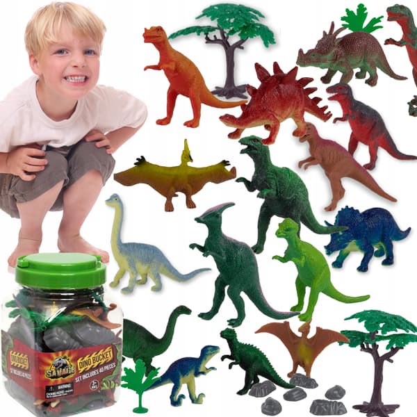 Boley Dinosaurs, 40-piece set, item no. 75232 52323