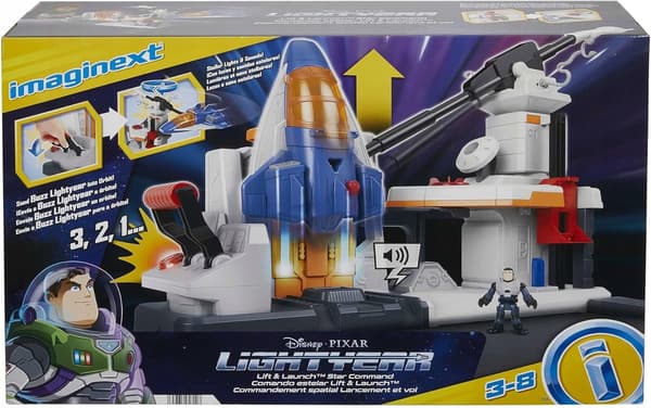 DISNEY PIXAR IMAGINEXT BUZZ ASTRAL COOL COMMAND CENTRE HGT25