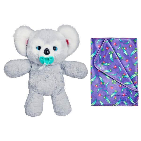 Little Live Pets INTERACTIVE SOFT TOY SLEEPING KOALA BEAR SOUNDS REACTIONS BLANKET
