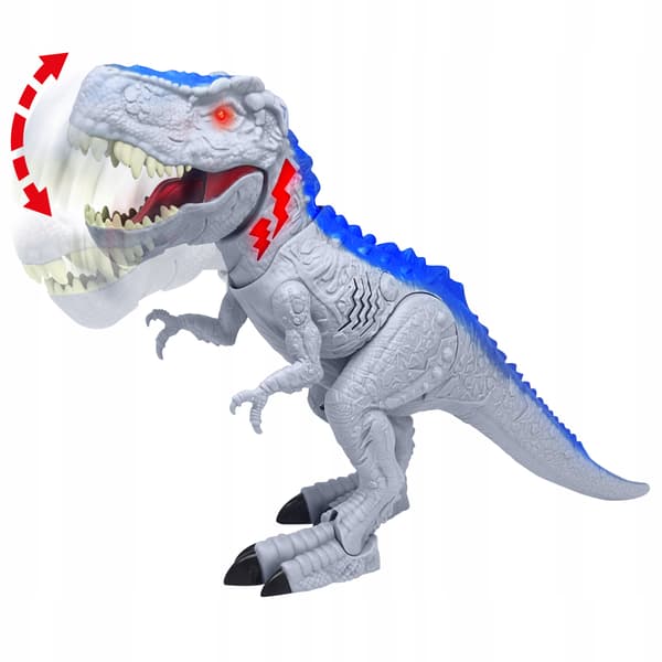 A Mighty Grey-Blue Dinosaur by Dragon-i Toys