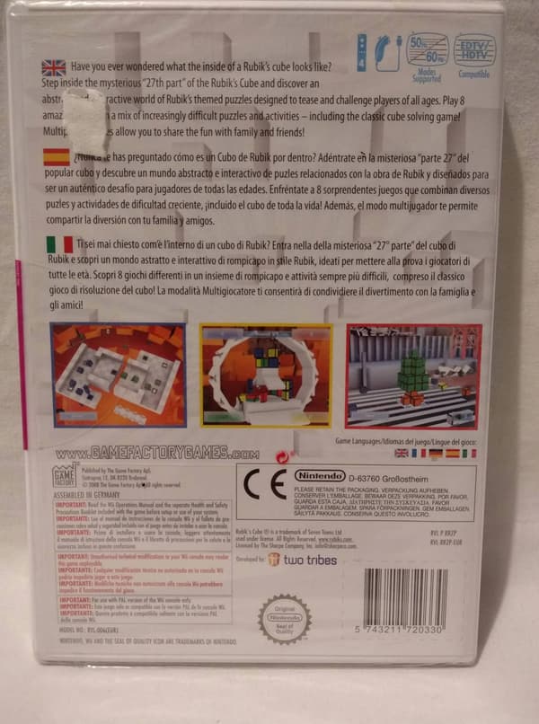 Rubik's Puzzle World for Wii