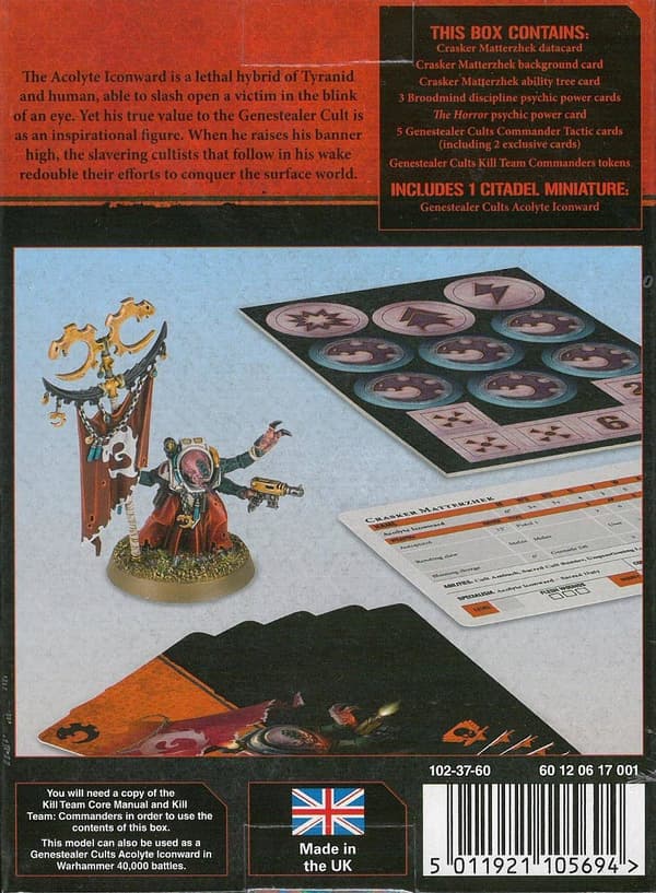 Kill Team Crasker Matterzhek Befälhavare