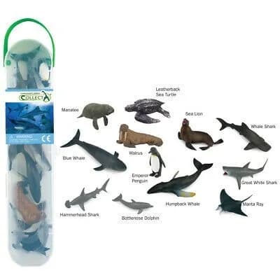 Collecta Mini Plastic Box – Sea Animals