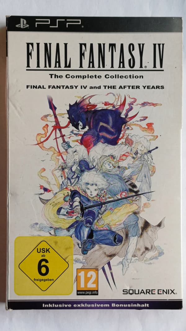 Final Fantasy IV: The Complete Collection, PSP