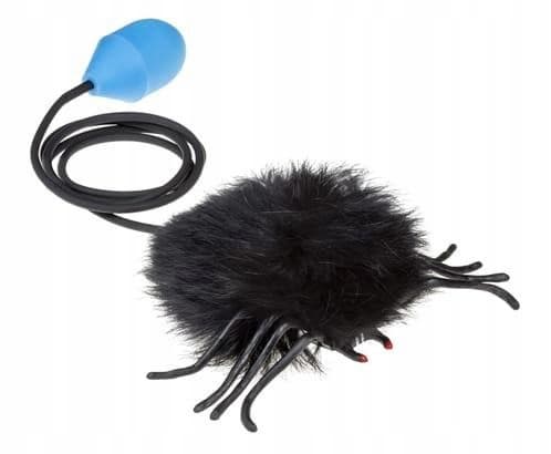 Jumping SPIDER on a string – BLACK Interactive CHILDREN’S TOYS – fun