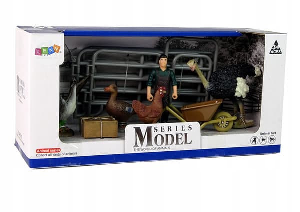 6 pet figures in a box