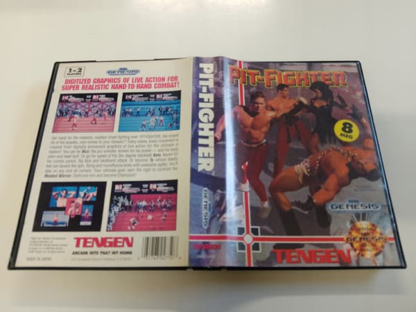 PIT FIGHTER MEGA DRIVE ENG SEGA