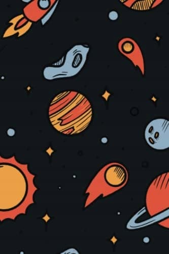 Daily Planner: Space Illustration, Hand-drawn, 2022–23 Planner Pages, 14
