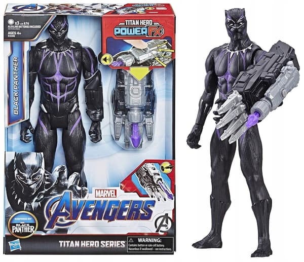 AVENGERS FX 2 Interactive Black Panther Figurine 2