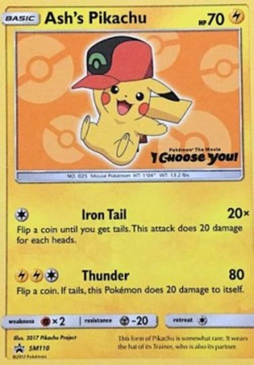 Pokemon Ash's Pikachu