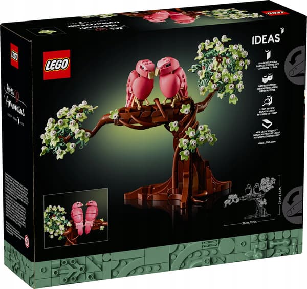 LEGO Parakeets 21365 Icons Ideas Gift Set