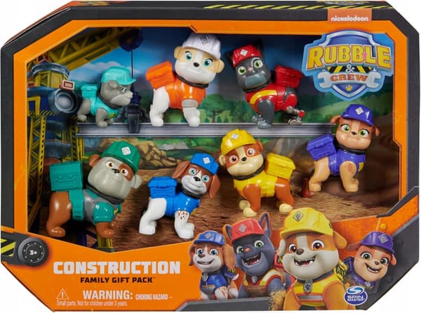 RUBBLE AND HIS CREW GIFT SET: 7 FIGURES × 1 COLLECTOR’S FIGURE