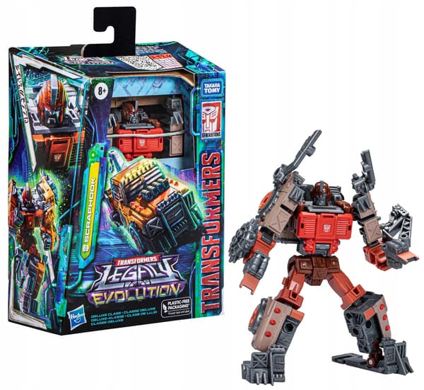 Transformers Legacy Evolution Scraphook figurine