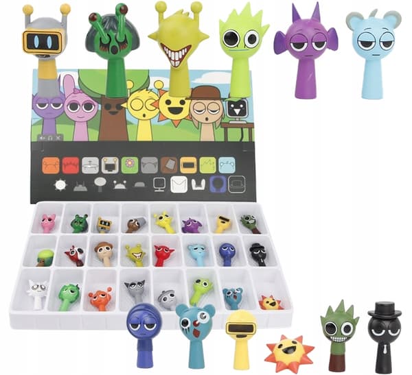 Incredibox Sprunki: 48 Surprise Action Figures