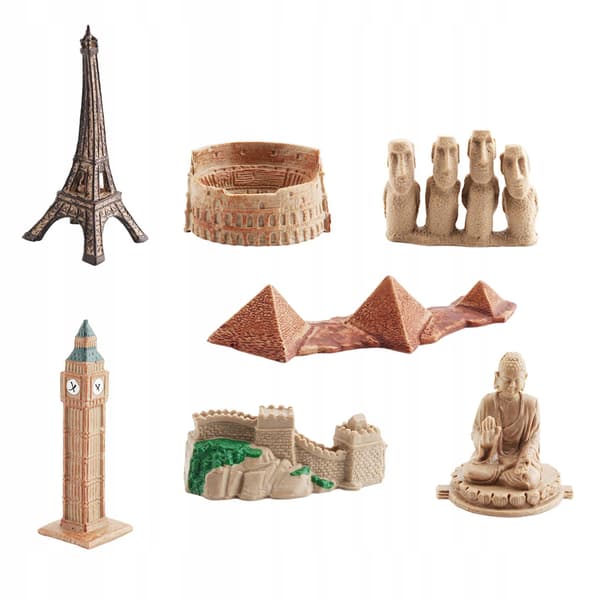 Set of 7 Micro Educational Construction Models