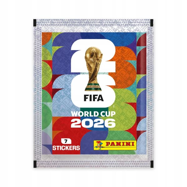 FIFA WORLD CUP 2026 Stickers: 10 packets = 70 WORLD CUP STICKERS