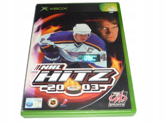 XBOX NHL HITZ 2003 MICROSOFT ICE HOCKEY GAME FOR XBOX