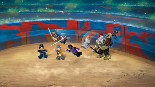 LEGO Super Heroes 76088 Thor vs Hulk: Clash in the Marvel Arena – mini-figures