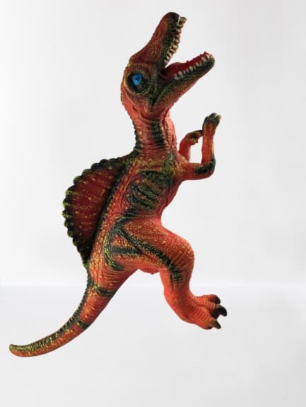 MEGA HUGE RUBBER DINOSAUR WITH SOUND