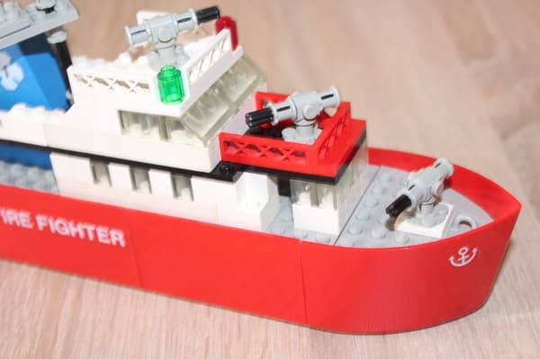 LEGO CITY TOWN 316 Instructions: Fire Fighter Ship SET