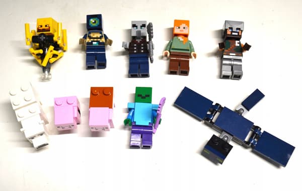 Lego Minecraft Minifigure Set (10 pieces)