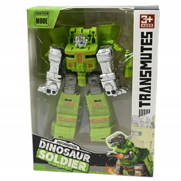 2-in-1 DINOSAUR ROBOT FIGURINE – QUICK TRANSFORMATION – VARIOUS COLOURS