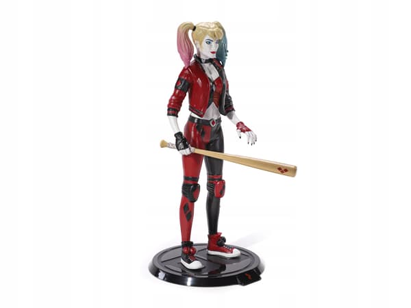 Bendyfigs Harley Quinn figurine, 18.5 cm
