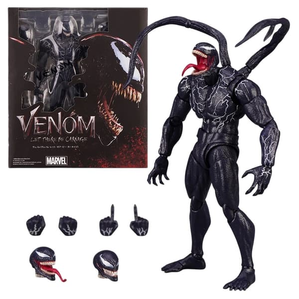VENOM COLLECTOR’S FIGURE + ACCESSORIES – VENOM: LET THERE BE CARNAGE