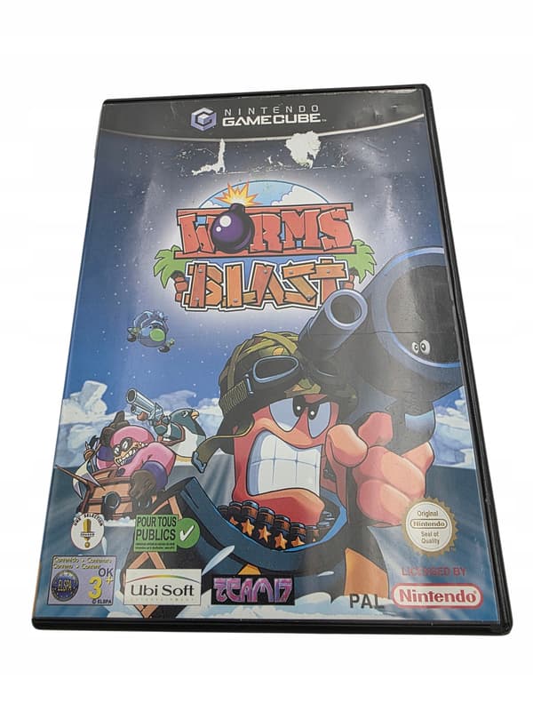 NINTENDO GAMECUBE WORMS BLAST ORIGINAL