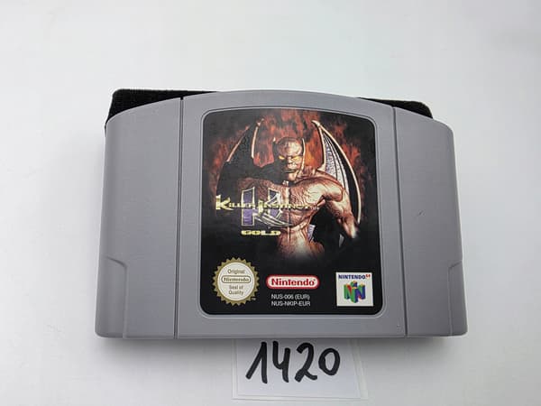 NINTENDO 64 KILLER INSTINCT GOLD PAL VERSION – ORIGINAL