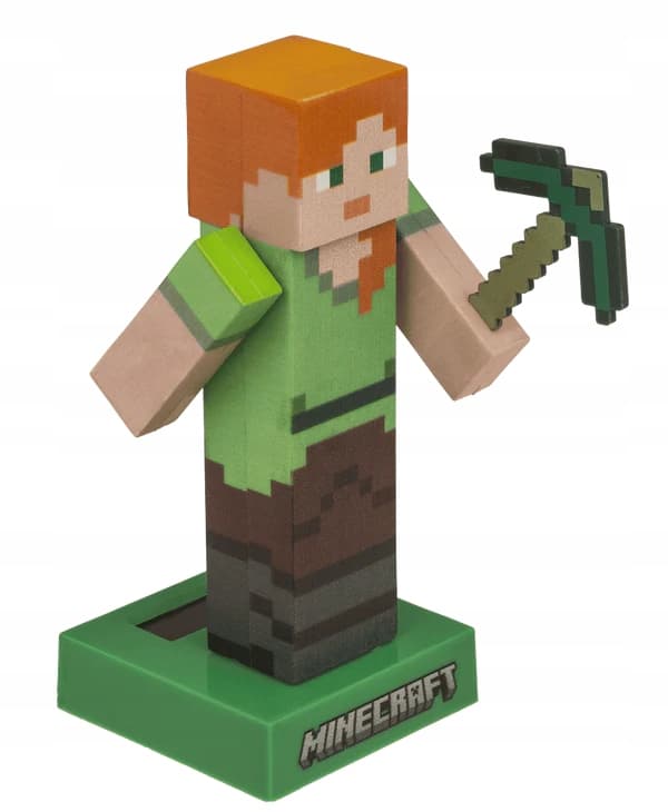 Minecraft ALEX OOTB 9885 Solar-Powered Figurine