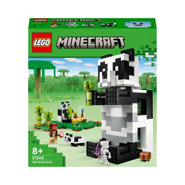 LEGO Minecraft Panda Sanctuary set