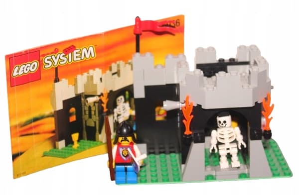 LEGO CASTLE 6036 INSTRUCTIONS: Skeleton Surprise SET